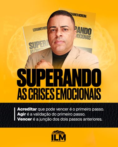 Capa do livro Superando as Crises Emocionais, de Lexvainer Moreira